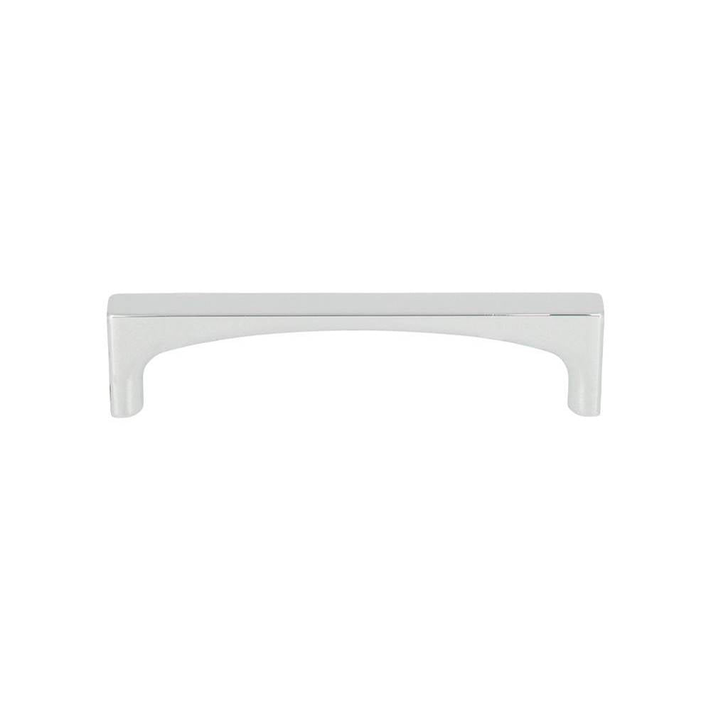 Top Knobs - Riverside Pull 3 3/4 Inch (c-c) Polished Chrome - Polished Chrome