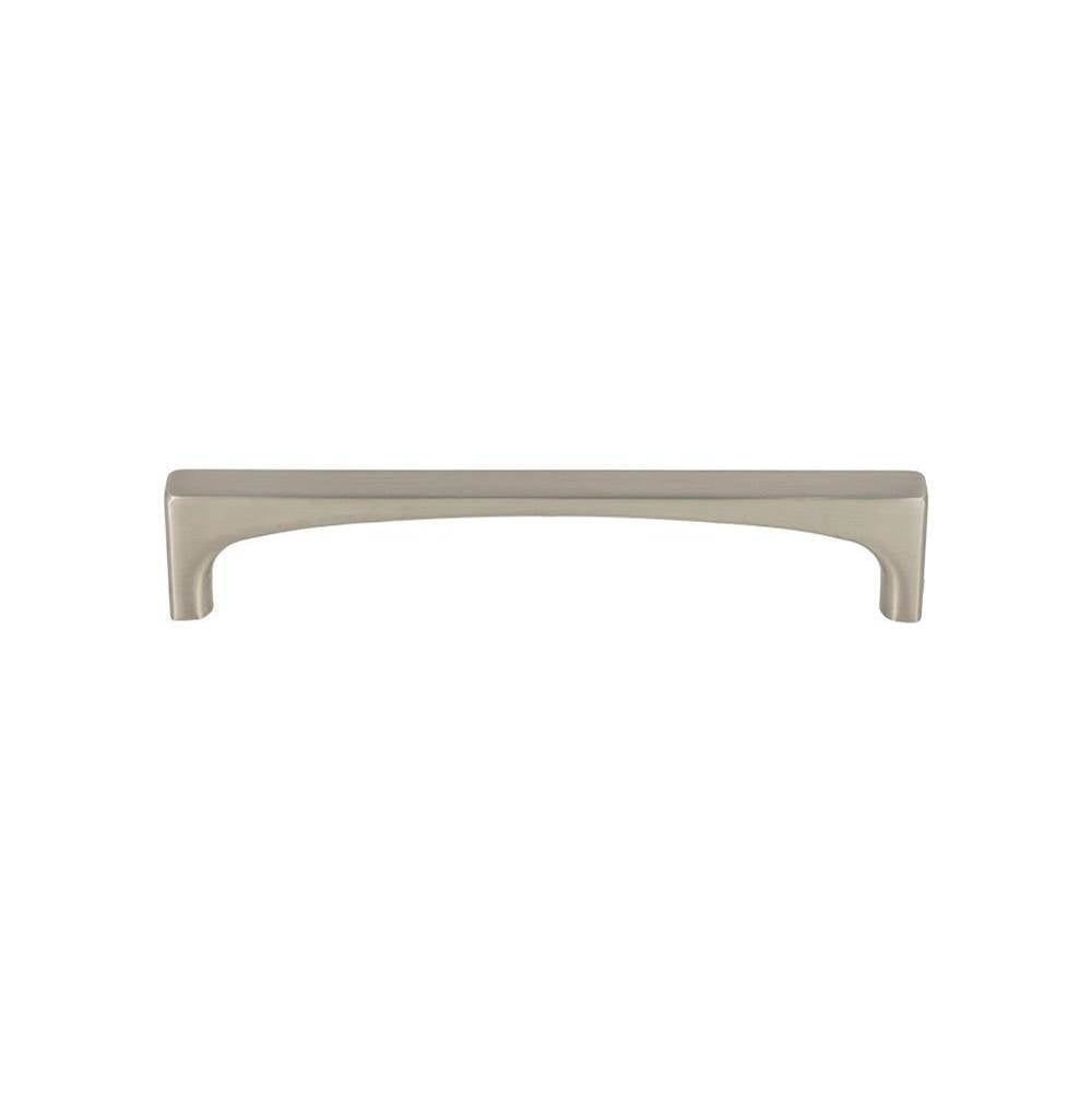 Top Knobs - Riverside Pull 5 1/16 Inch (c-c) Brushed Satin Nickel - Brushed Satin Nickel