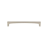 Top Knobs - Riverside Pull 7 9/16 Inch (c-c) Brushed Satin Nickel - Brushed Satin Nickel