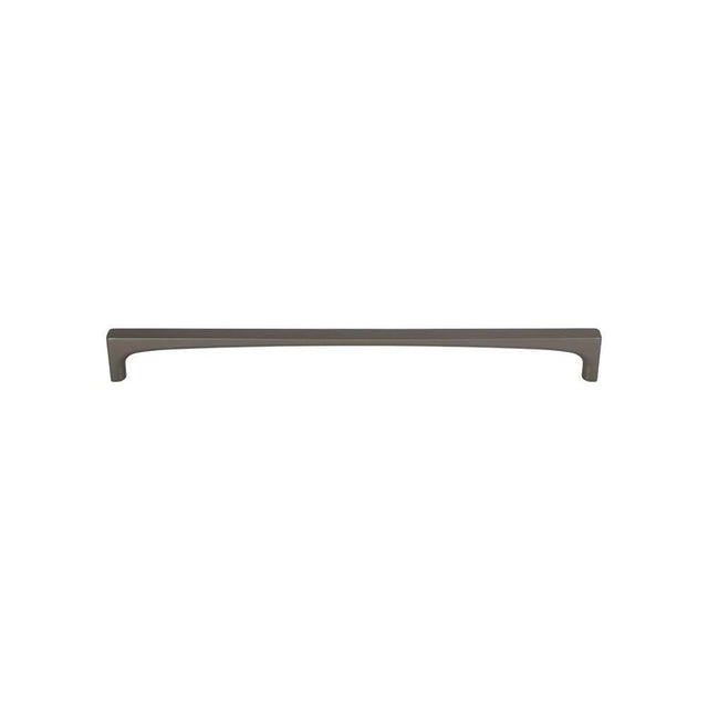Top Knobs - Riverside Pull 8 13/16 Inch (c-c) Ash Gray - Ash Gray