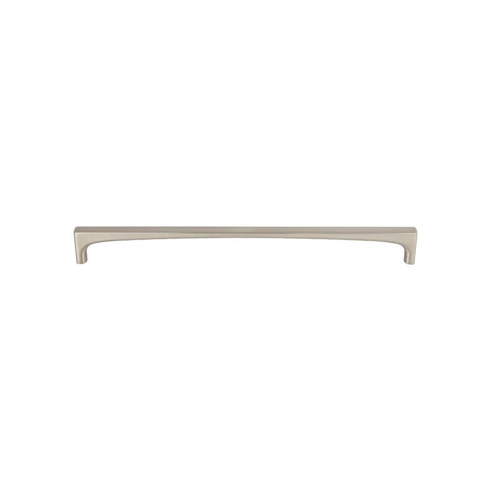Top Knobs - Riverside Pull 8 13/16 Inch (c-c) Brushed Satin Nickel - Brushed Satin Nickel