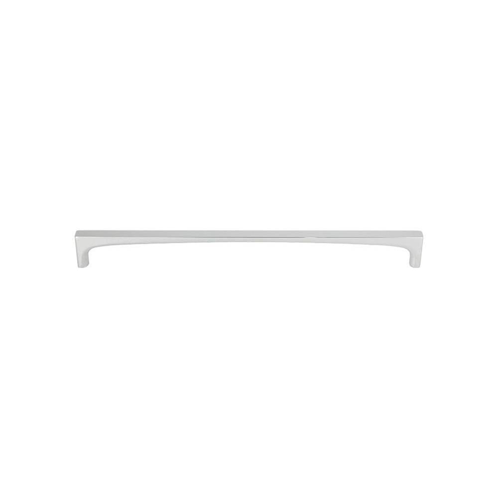 Top Knobs - Riverside Pull 8 13/16 Inch (c-c) Polished Chrome - Polished Chrome