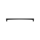 Top Knobs - Riverside Pull 12 Inch (c-c) Flat Black - Flat Black