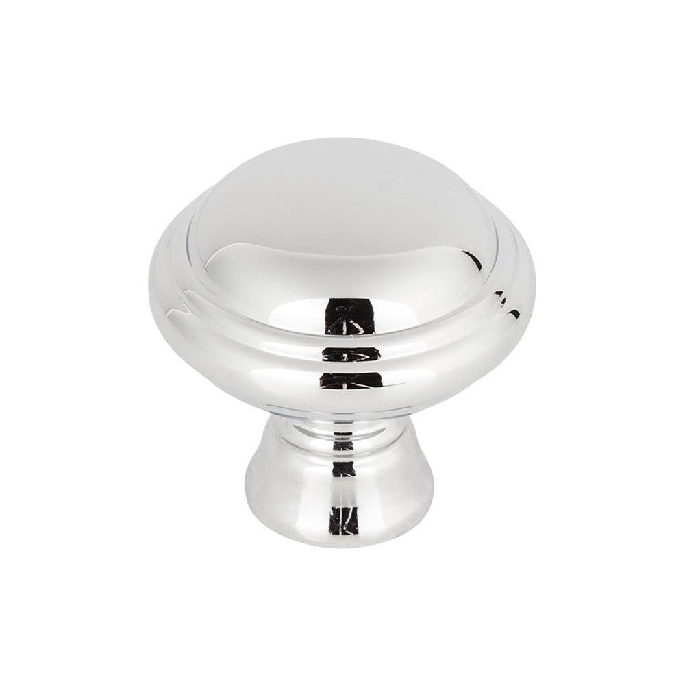 Top Knobs - Henderson Knob 1 1/4 Inch Polished Chrome - Polished Chrome