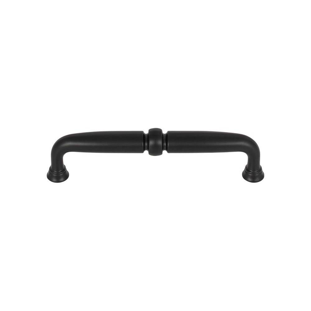 Top Knobs - Henderson Pull 5 1/16 Inch (c-c) Flat Black - Flat Black