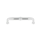 Top Knobs - Henderson Pull 5 1/16 Inch (c-c) Polished Chrome - Polished Chrome