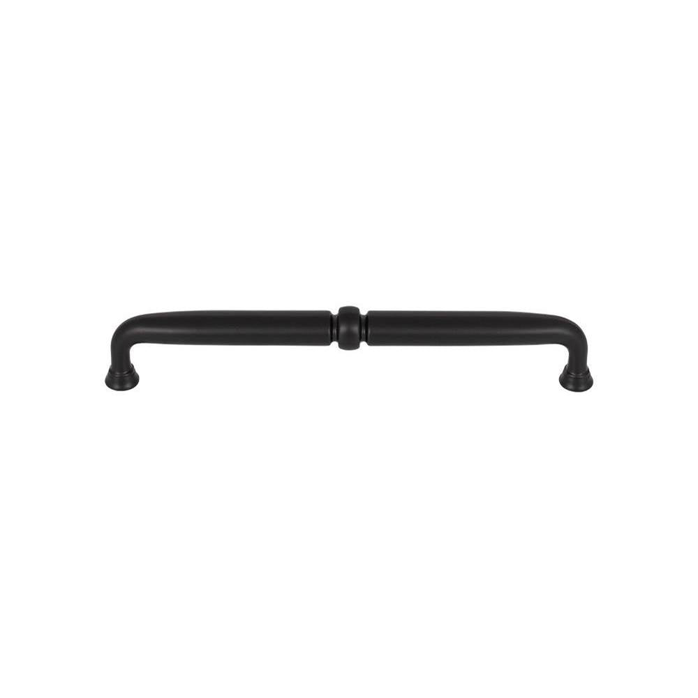 Top Knobs - Henderson Pull 7 9/16 Inch (c-c) Flat Black - Flat Black