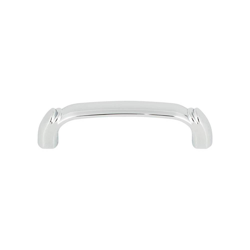 Top Knobs - Pomander Pull 3 3/4 Inch (c-c) Polished Chrome - Polished Chrome