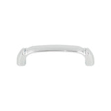 Top Knobs - Pomander Pull 3 3/4 Inch (c-c) Polished Chrome - Polished Chrome