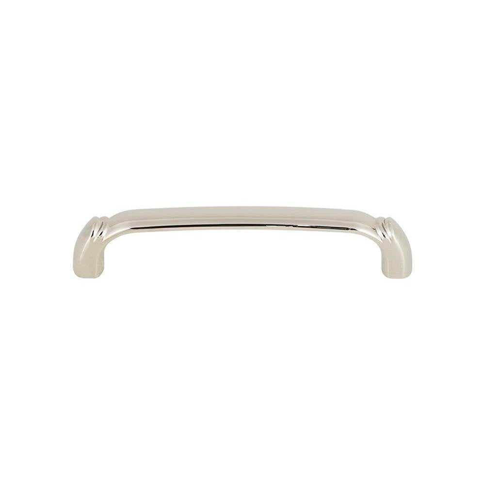 Top Knobs - Pomander Pull 5 1/16 Inch (c-c) Polished Nickel - Polished Nickel