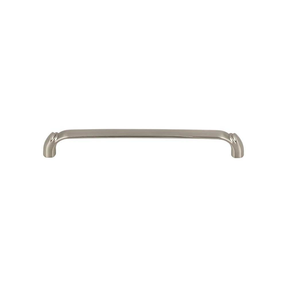 Top Knobs - Pomander Pull 7 9/16 Inch (c-c) Brushed Satin Nickel - Brushed Satin Nickel