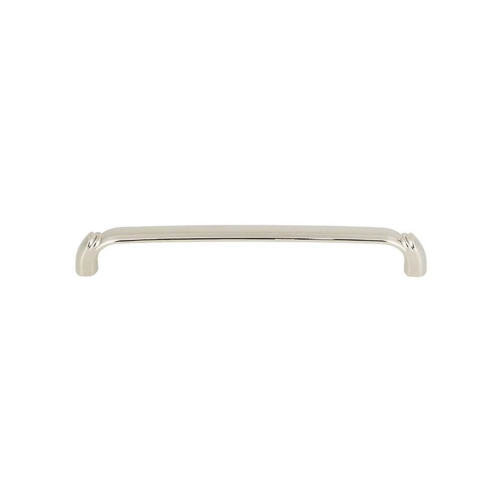 Top Knobs - Pomander Pull 7 9/16 Inch (c-c) Polished Nickel - Polished Nickel