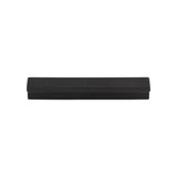 Top Knobs - Minetta Tab Pull 3 3/4 Inch (c-c) Flat Black - Flat Black