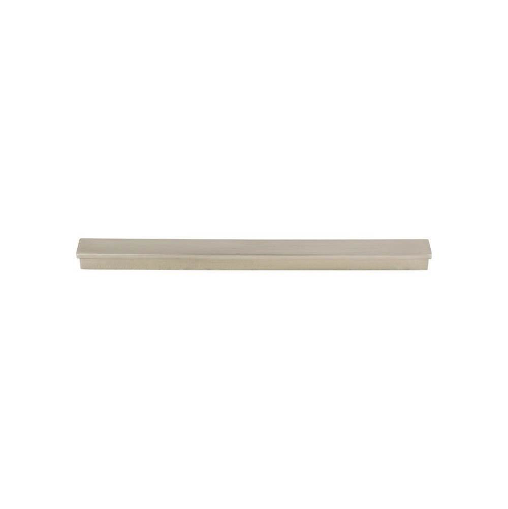 Top Knobs - Minetta Tab Pull 8 13/16 Inch (c-c) Brushed Satin Nickel - Brushed Satin Nickel