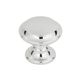 Top Knobs - Barrow Knob 1 1/4 Inch Polished Chrome - Polished Chrome