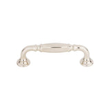 Top Knobs - Barrow Pull 3 3/4 Inch (c-c) Polished Nickel - Polished Nickel