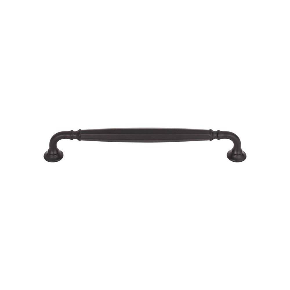 Top Knobs - Barrow Pull 7 9/16 Inch (c-c) Flat Black - Flat Black