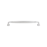 Top Knobs - Barrow Pull 8 13/16 Inch (c-c) Polished Chrome - Polished Chrome