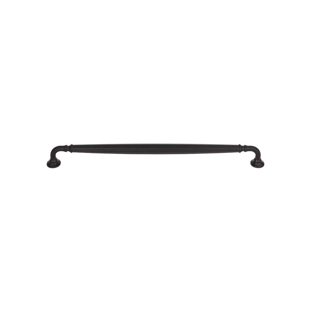 Top Knobs - Barrow Pull 12 Inch (c-c) Flat Black - Flat Black