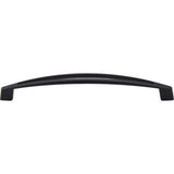 Top Knobs - Verona Appliance Pull 12 Inch (c-c) Flat Black - Flat Black