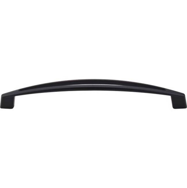 Top Knobs - Verona Appliance Pull 12 Inch (c-c) Flat Black - Flat Black
