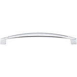 Top Knobs - Verona Appliance Pull 12 Inch (c-c) Polished Chrome - Polished Chrome