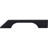 Top Knobs - Tapered Pull 5 Inch (c-c) Flat Black - Flat Black