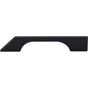 Top Knobs - Tapered Pull 5 Inch (c-c) Flat Black - Flat Black