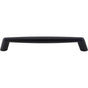 Top Knobs - Rung Appliance Pull 12 Inch (c-c) Flat Black - Flat Black