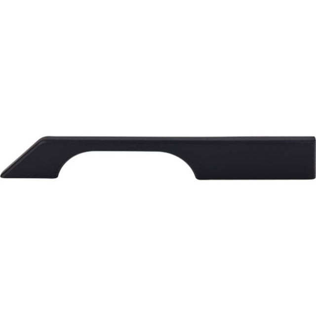 Top Knobs - Tapered Pull 7 Inch (c-c) Flat Black - Flat Black