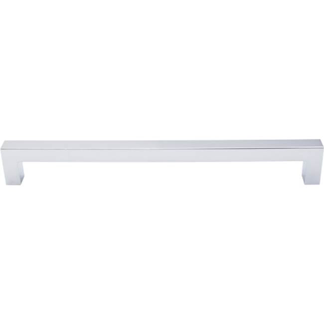 Top Knobs - Square Bar Appliance Pull 12 Inch (c-c) Polished Chrome - Polished Chrome