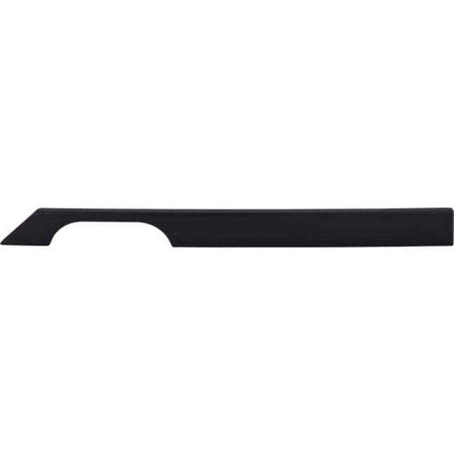 Top Knobs - Tapered Pull 12 Inch (c-c) Flat Black - Flat Black