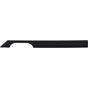 Top Knobs - Tapered Pull 12 Inch (c-c) Flat Black - Flat Black