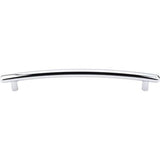 Top Knobs - Curved Appliance Pull 12 Inch (c-c) Polished Chrome - Polished Chrome