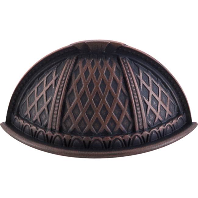 Top Knobs - Trevi Cup Pull 1 1/2 Inch (c-c) Patina Rouge - Patina Rouge