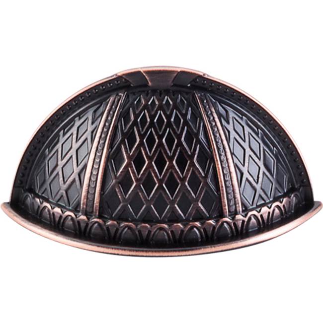 Top Knobs - Trevi Cup Pull 1 1/2 Inch (c-c) Tuscan Bronze - Tuscan Bronze