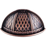 Top Knobs - Trevi Cup Pull 2 1/2 Inch (c-c) Tuscan Bronze - Tuscan Bronze