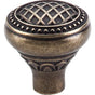 Top Knobs - Trevi Round Knob 1 5/16 Inch German Bronze - German Bronze