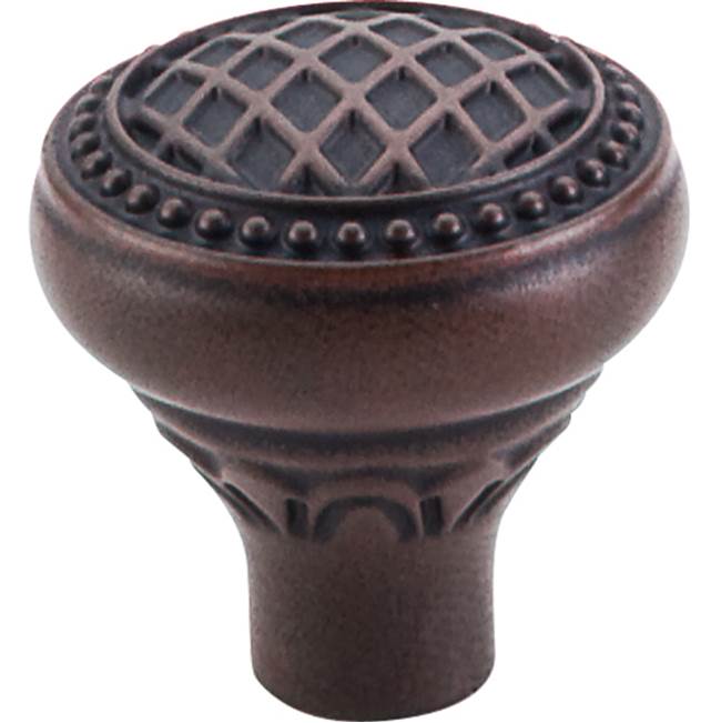 Top Knobs - Trevi Round Knob 1 5/16 Inch Patina Rouge - Patina Rouge