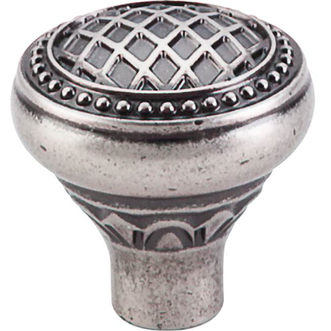 Top Knobs - Trevi Round Knob 1 5/16 Inch Pewter Antique - Pewter Antique