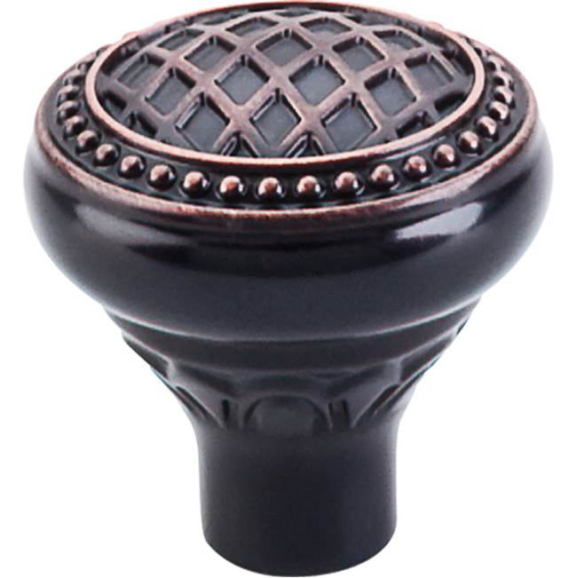 Top Knobs - Trevi Round Knob 1 5/16 Inch Tuscan Bronze - Tuscan Bronze