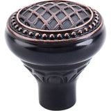 Top Knobs - Trevi Round Knob 1 5/16 Inch Tuscan Bronze - Tuscan Bronze