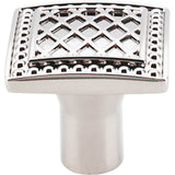 Top Knobs - Trevi Square Knob 1 1/4 Inch Polished Nickel - Polished Nickel