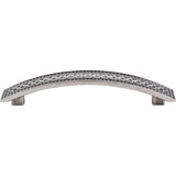 Top Knobs - Trevi Crest Pull 5 Inch (c-c) Pewter Antique - Pewter Antique