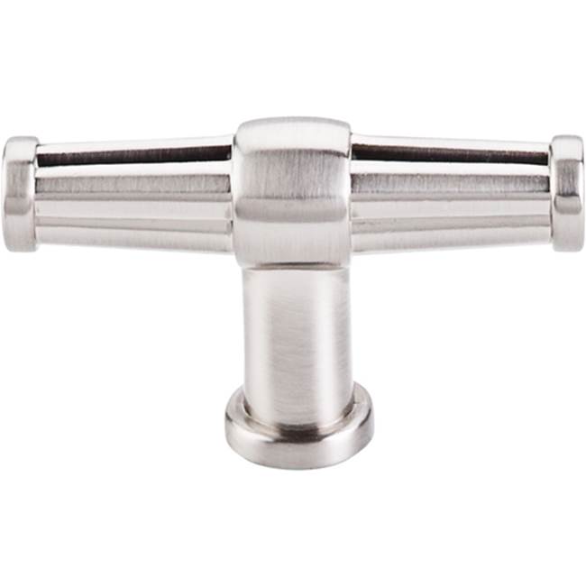 Top Knobs - Luxor T-Handle 2 1/2 Inch Brushed Satin Nickel - Brushed Satin Nickel