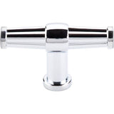 Top Knobs - Luxor T-Handle 2 1/2 Inch Polished Chrome - Polished Chrome