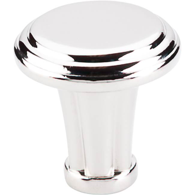 Top Knobs - Luxor Knob 1 1/4 Inch Polished Nickel - Polished Nickel