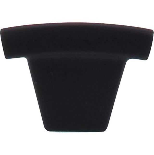 Top Knobs - Arched Knob 1 1/2 Inch Flat Black - Flat Black