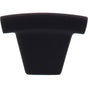 Top Knobs - Arched Knob 1 1/2 Inch Flat Black - Flat Black