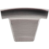 Top Knobs - Arched Knob 1 1/2 Inch Brushed Satin Nickel - Brushed Satin Nickel